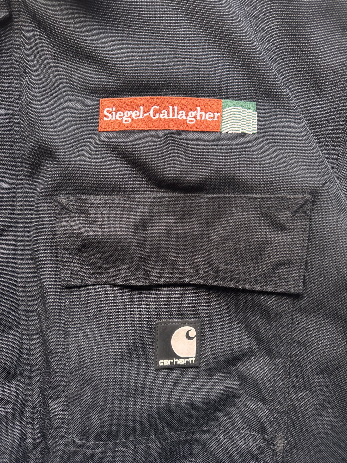 VINTAGE CARHARTT BLACK ARCTIC JACKET - XXL
