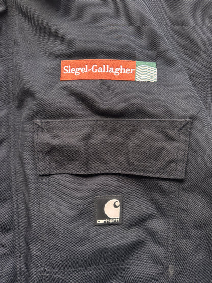 VINTAGE CARHARTT BLACK ARCTIC JACKET - XXL