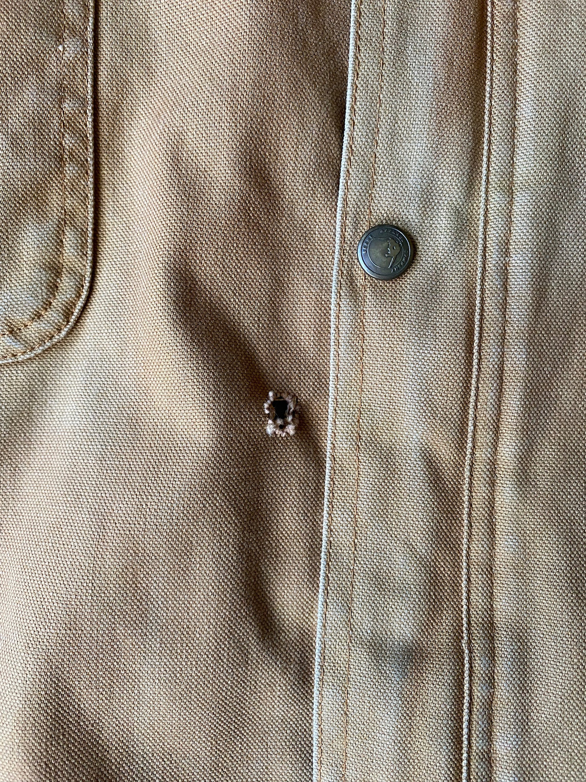 VINTAGE BERNE TAN ARCTIC JACKET - L