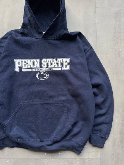 VINTAGE PENN STATE HOODIE NAVY - M