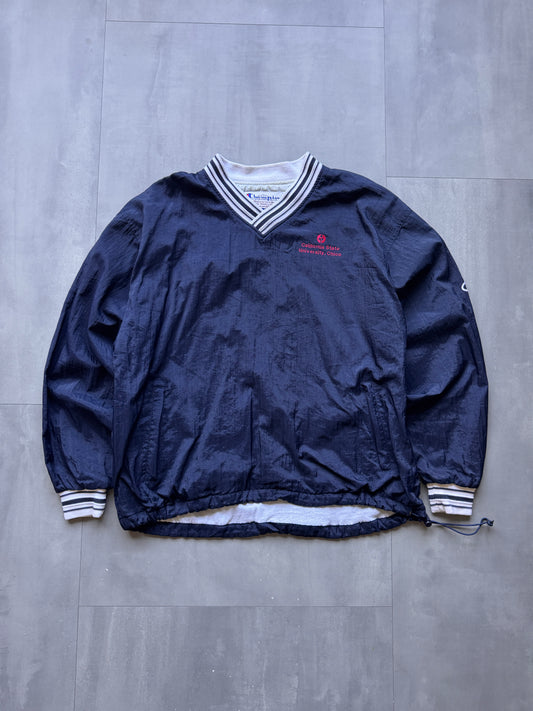 VINTAGE CHAMPION CALIFORNIA STATE UNIVERSITY NAVY WINDBREAKER - XL