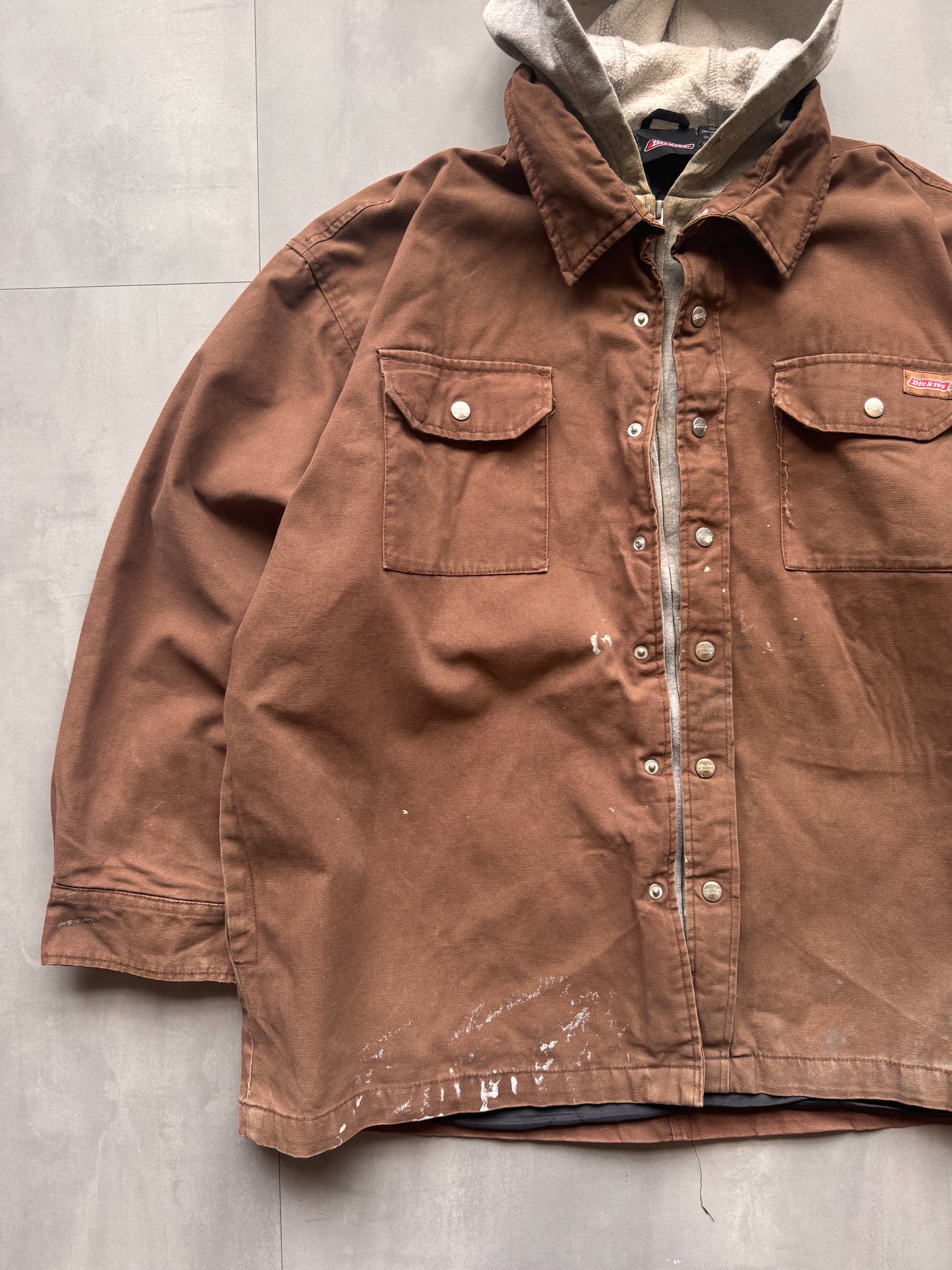 VINTAGE DICKIES BROWN JACKET - XL
