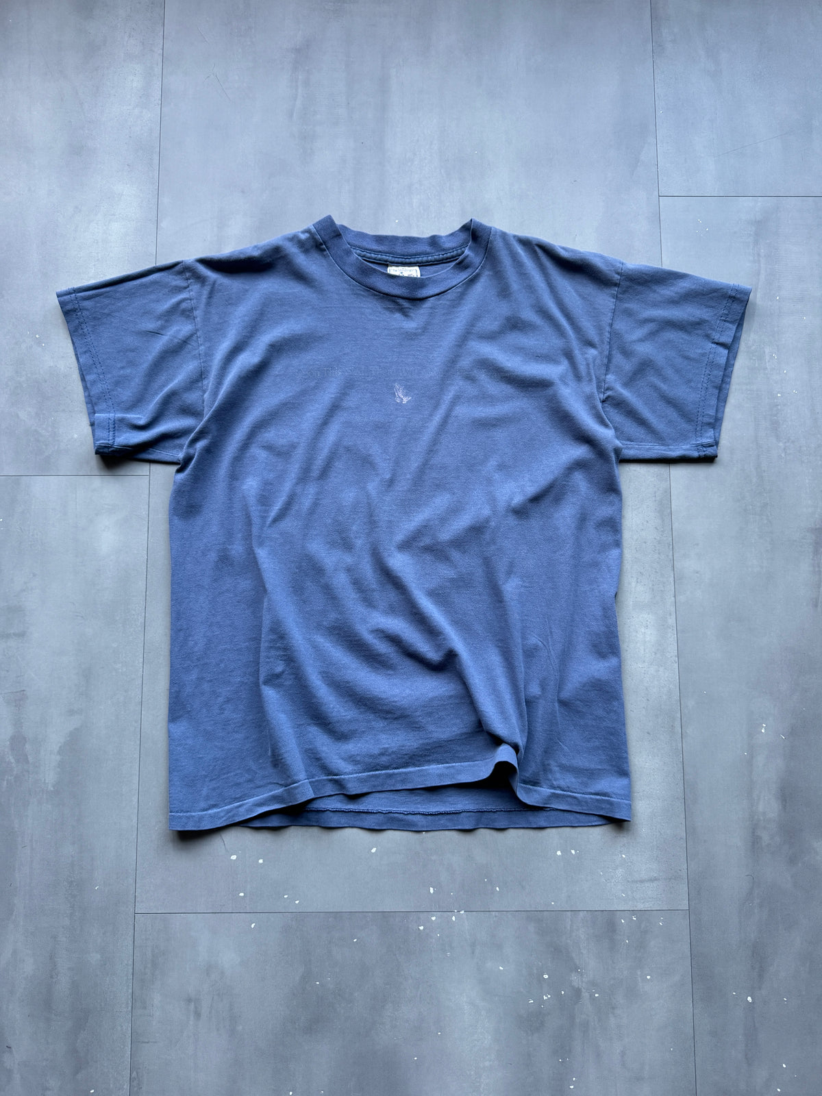 VINTAGE HOLY SHIT BLUE T-SHIRT - XL
