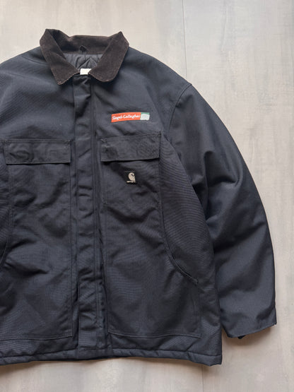 VINTAGE CARHARTT BLACK ARCTIC JACKET - XXL