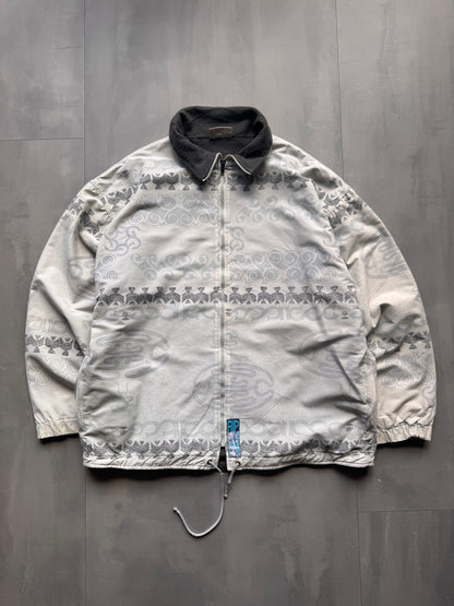 VINTAGE RIPCURL WHITE JACKET - XXL