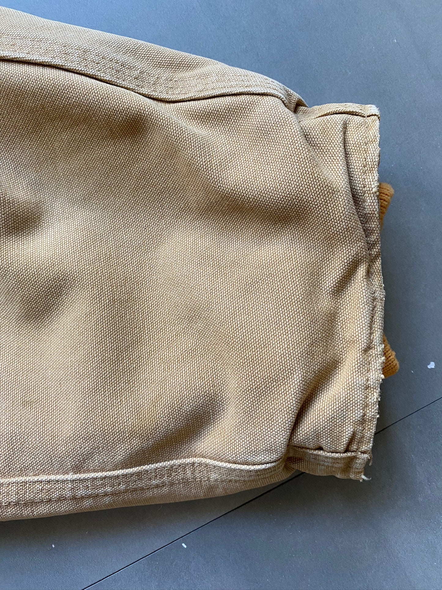 VINTAGE CARHARTT SHERPA LINED TAN ARCTIC JACKET - XXL