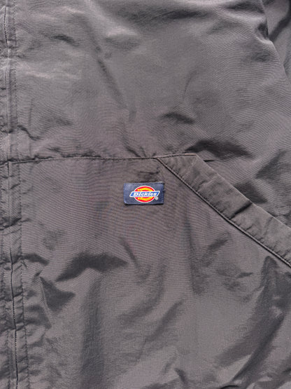 VINTAGE DICKIES LIGHTWEIGHT BLACK TRACK JACKET - M