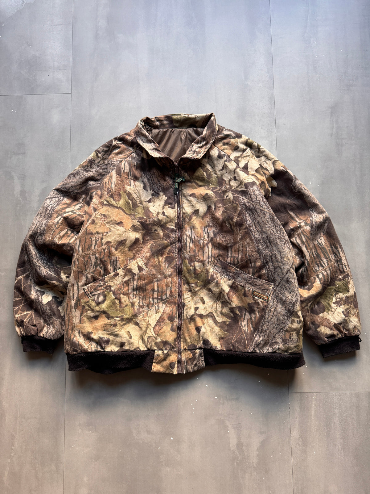 VINTAGE REALTREE SANTA FE REVERSIBLE JACKET - XL
