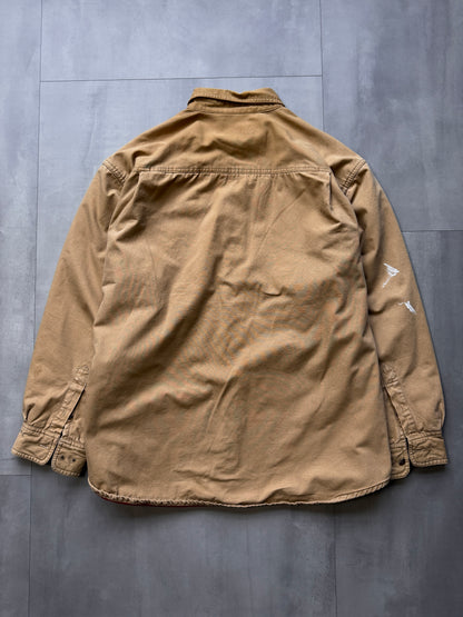 VINTAGE TAN WORK JACKET - XXLARGE