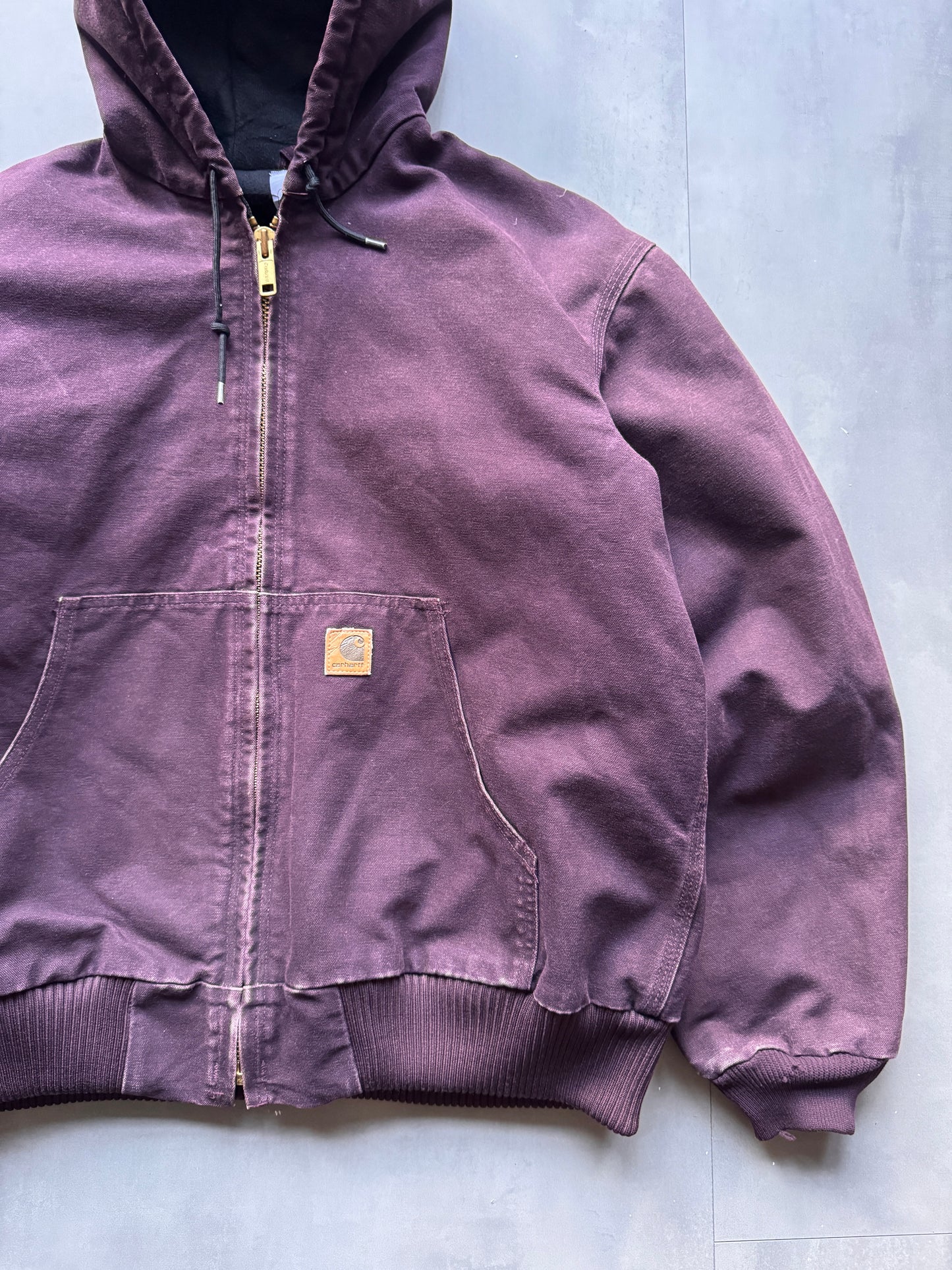 VINTAGE CARHARTT LILAC ACTIVE JACKET - LARGE