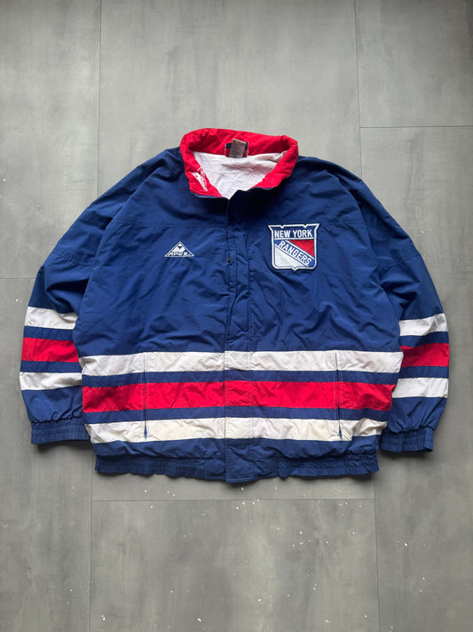VINTAGE NHL NEW YORK RANGERS JACKET - XL