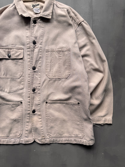 VINTAGE BEIGE WORKWEAR SHIRT - L