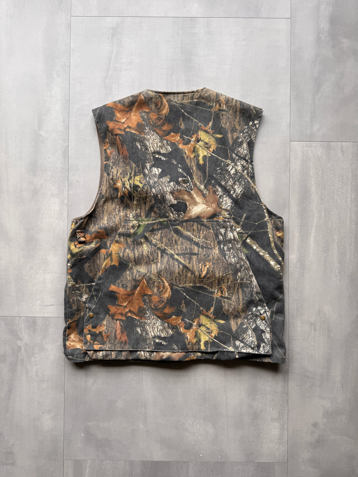 VINTAGE GEOLOGIC REALTREE GILET - LARGE
