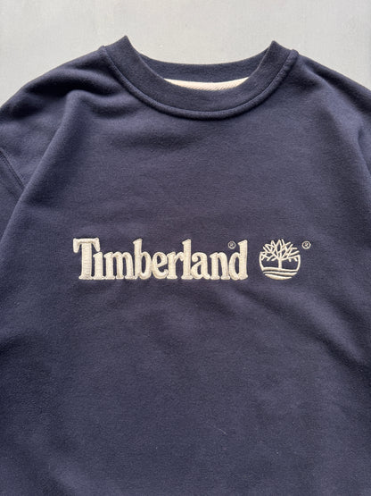 VINTAGE TIMBERLAND NAVY SWEATER - S