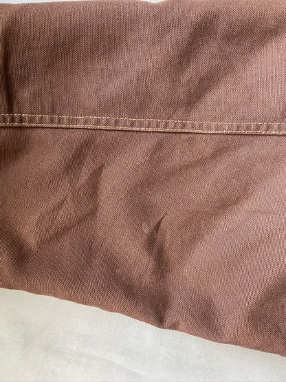 VINTAGE WORKWEAR BROWN LINED DETROIT JACKET - XL