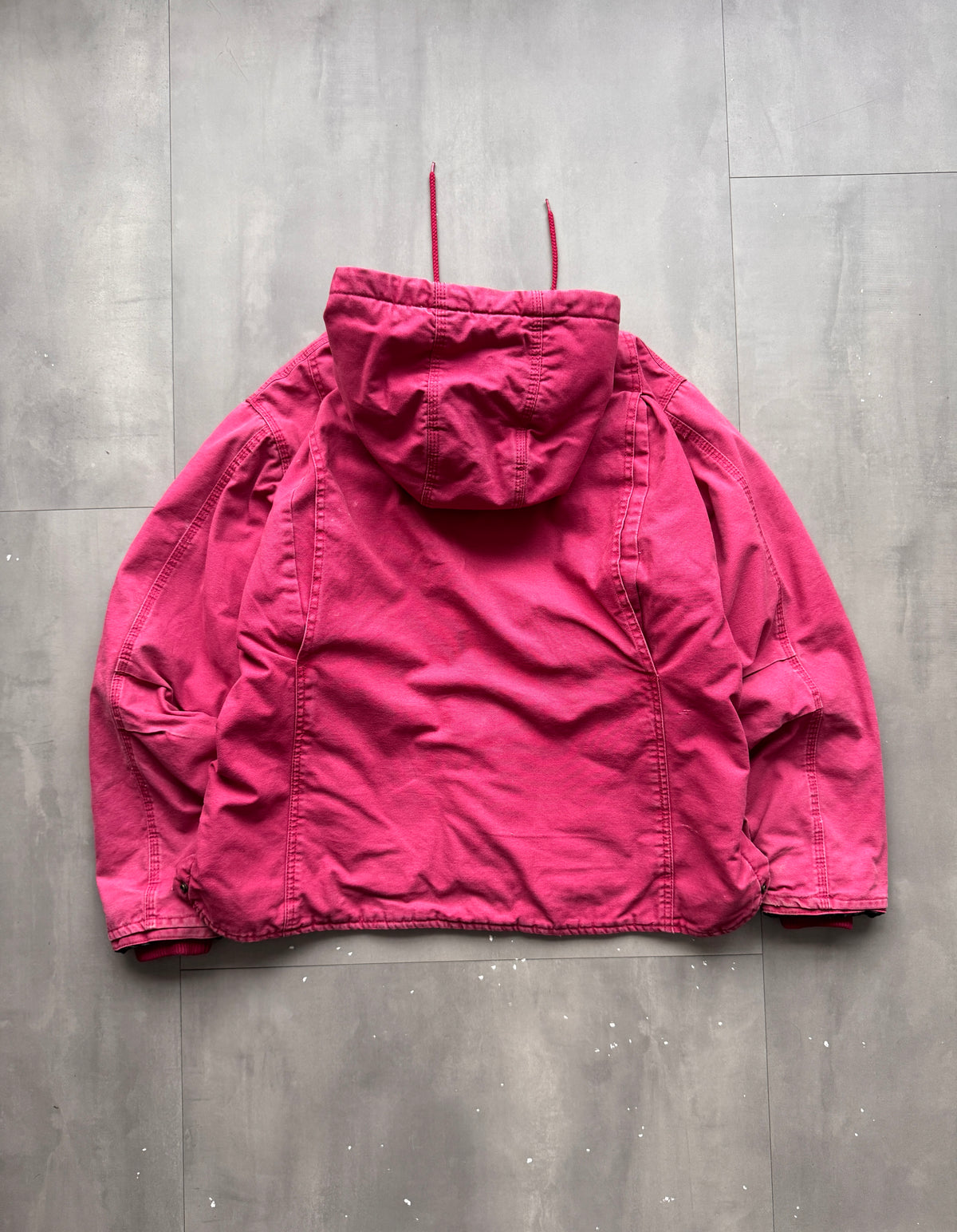 VINTAGE SMITHS PINK SHERPA LINED ACTIVE JACKET - M