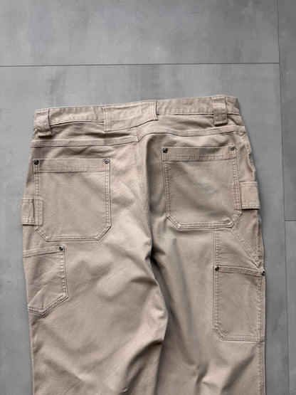 VINTAGE DULUTH TAUPE WORK PANTS - 32