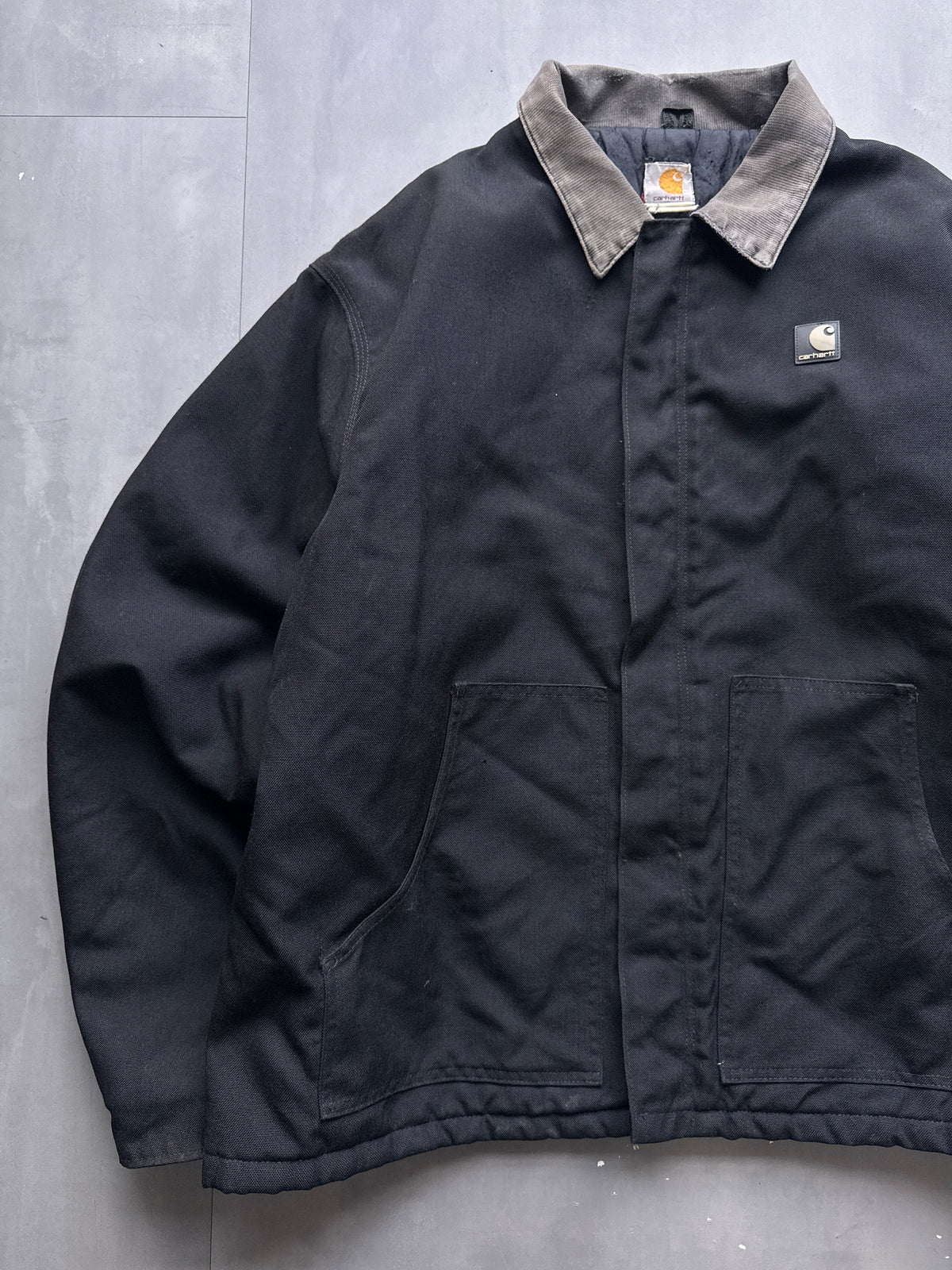 VINTAGE CARHARTT BLACK ARCTIC JACKET - XXL