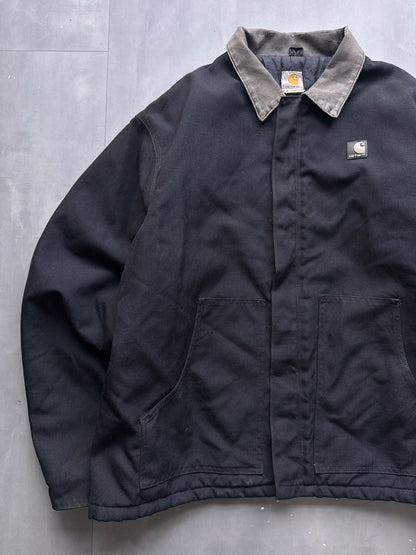 VINTAGE CARHARTT BLACK ARCTIC JACKET - XXL