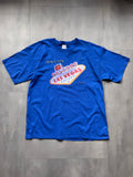 VINTAGE LAS VEGAS BLUE TEE - XL