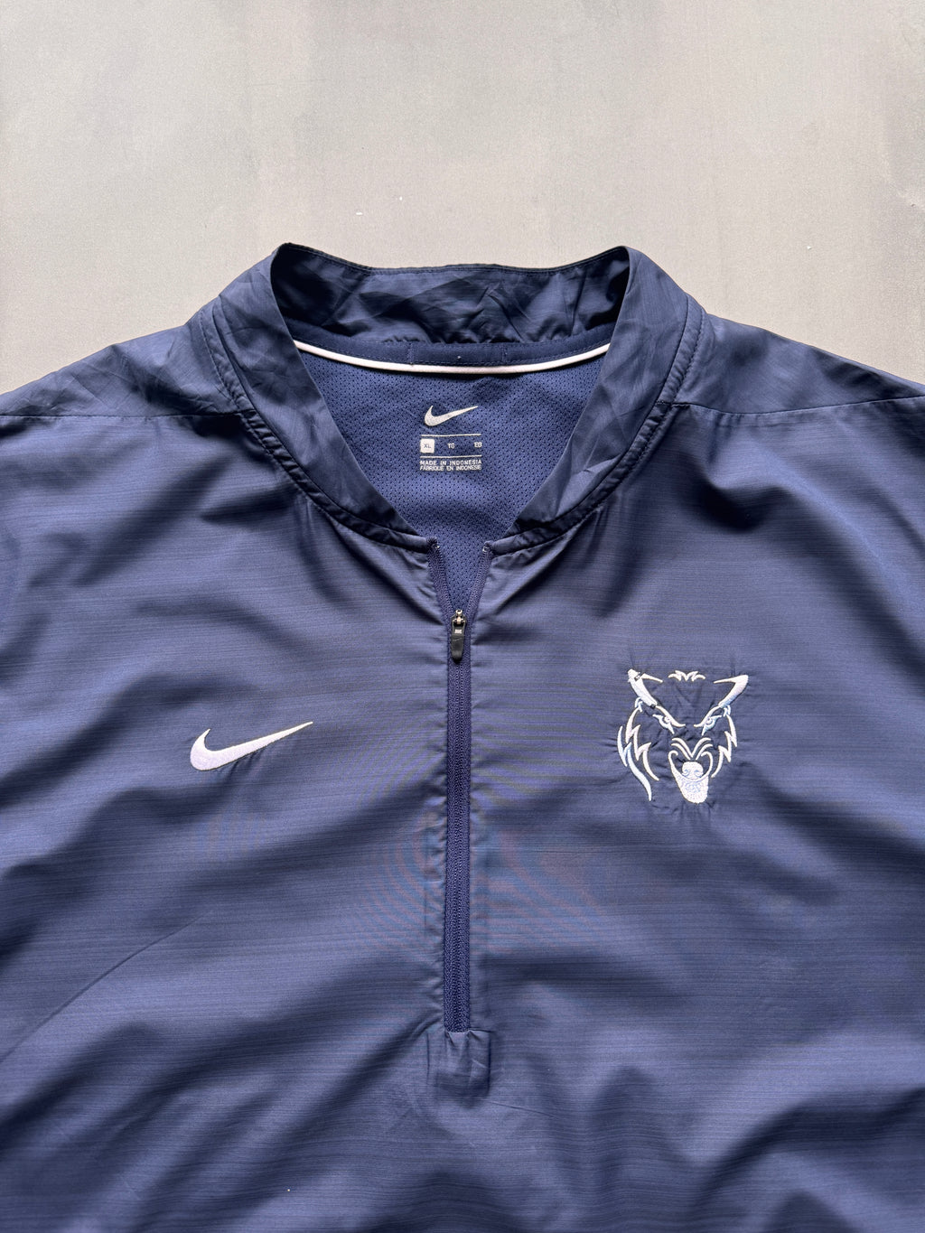 VINTAGE NIKE NAVY SPORT TEE - XL