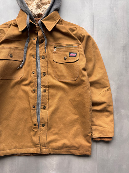 VINTAGE DICKIES SHERPA LINED WORKWEAR JACKET - M