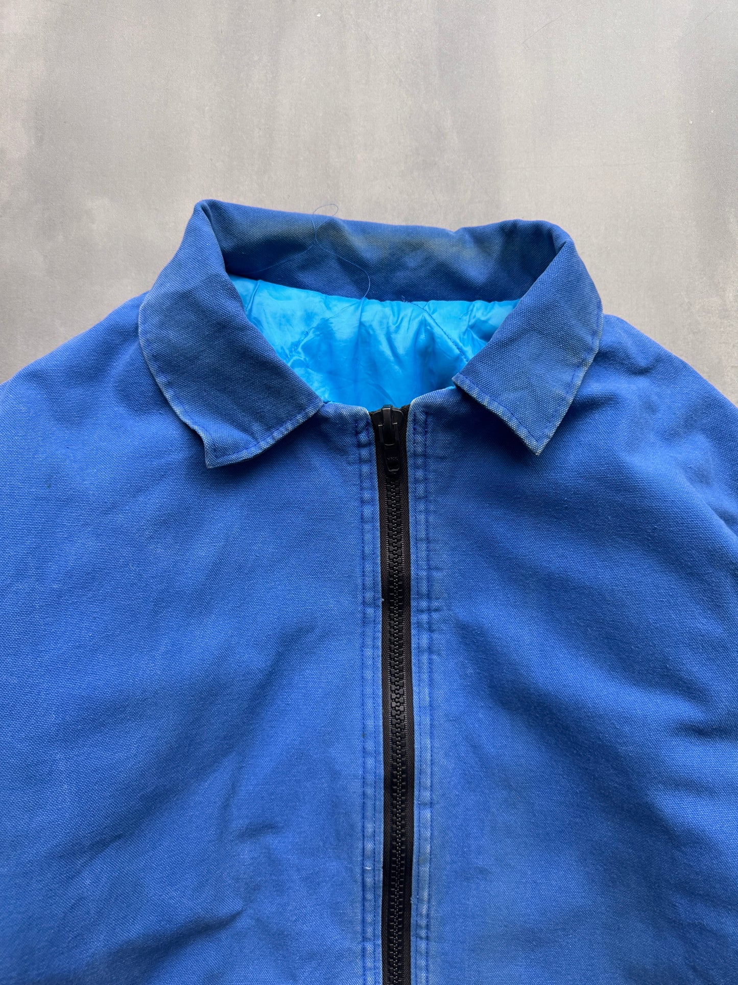 VINTAGE BLUE DETROIT WORK JACKET - XL