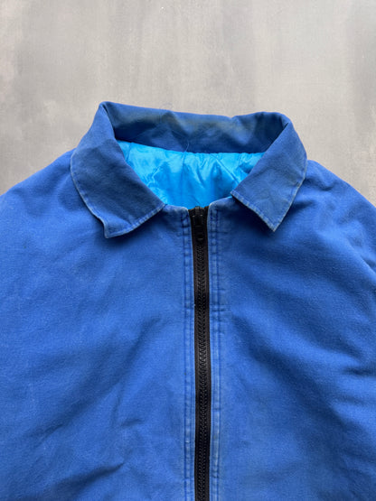 VINTAGE BLUE DETROIT WORK JACKET - XL