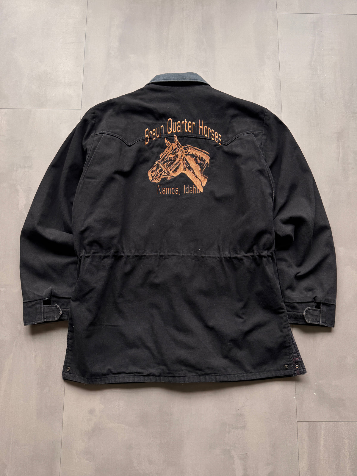 VINTAGE WALLS TRENCHCOAT WORK JACKET - L
