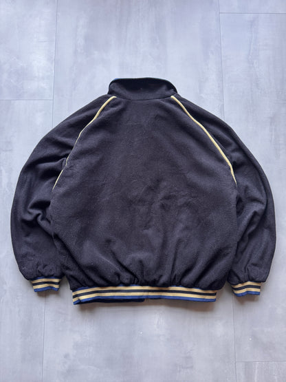 VINTAGE NFL LA RAMS REVERSIBLE FLEECE LINED JACKET - L