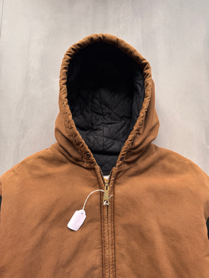 CARHARTT REWORKED CAMO PATTERN ACTIVE JACKET - M