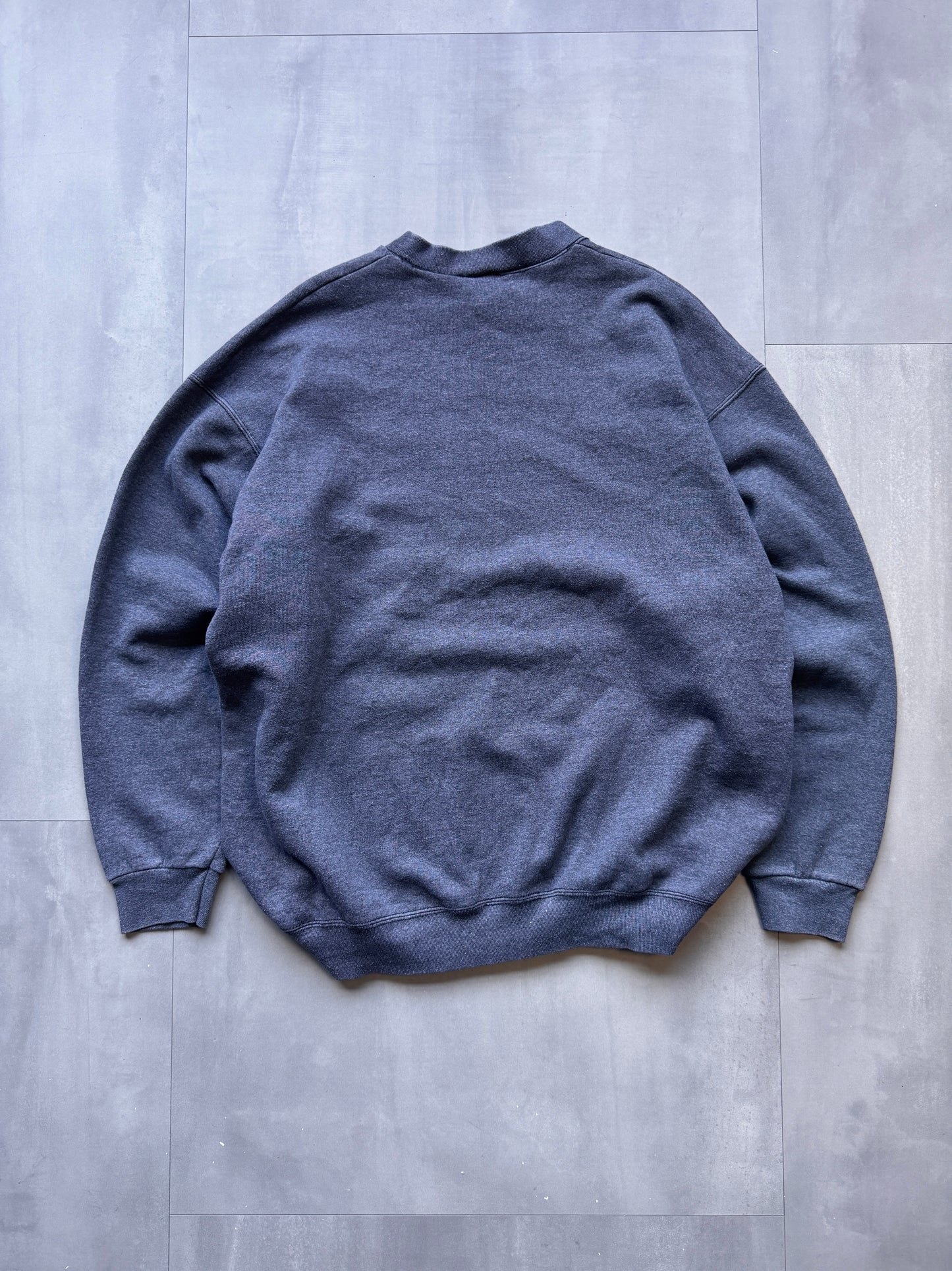 VINTAGE WILSON GREY SWEATER - XLARGE