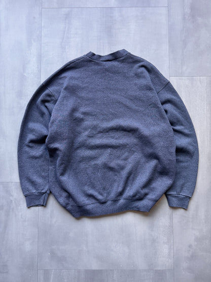 VINTAGE WILSON GREY SWEATER - XLARGE