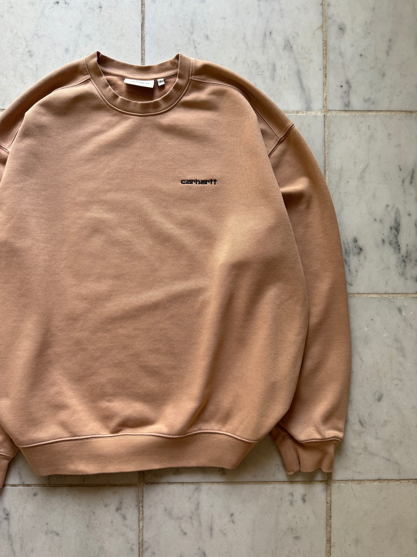 CARHARTT WIP APRICOT SWEATER - LARGE