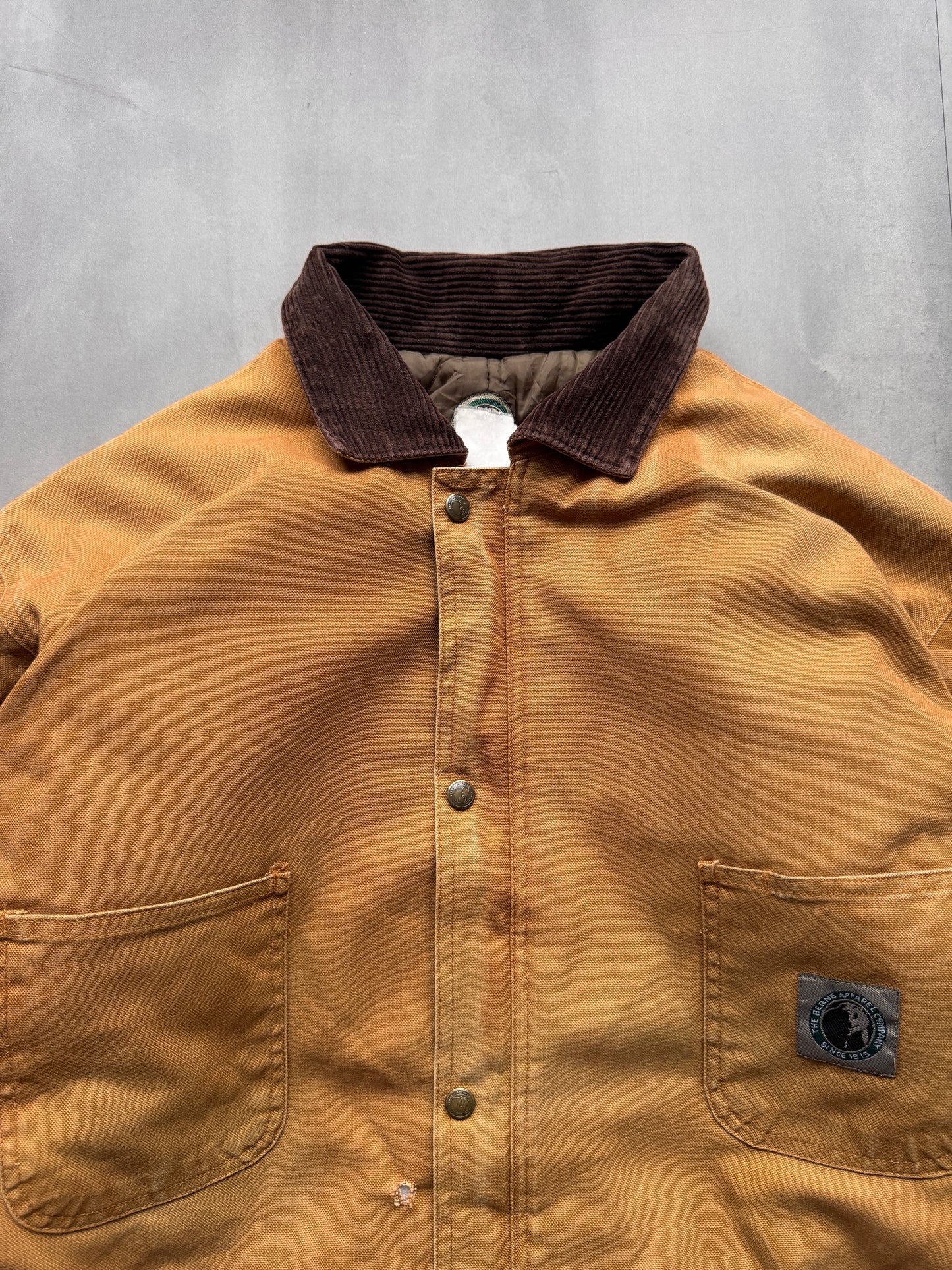 VINTAGE BERNE TAN ARCTIC JACKET - L