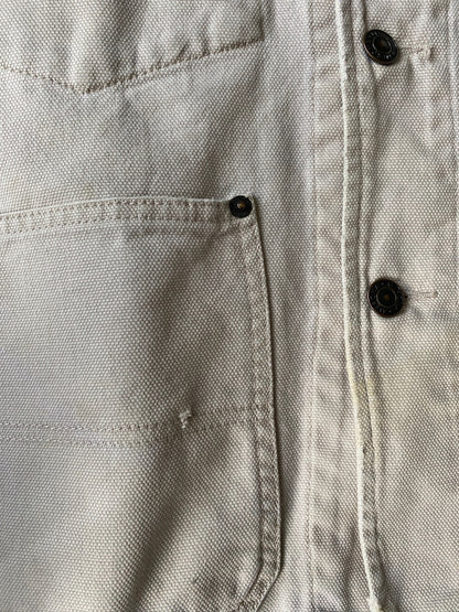 VINTAGE BEIGE WORKWEAR SHIRT - L