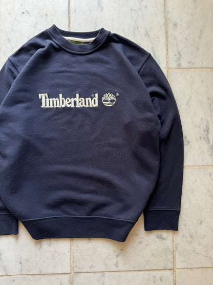 TIMBERLAND NAVY SWEATER - SMALL