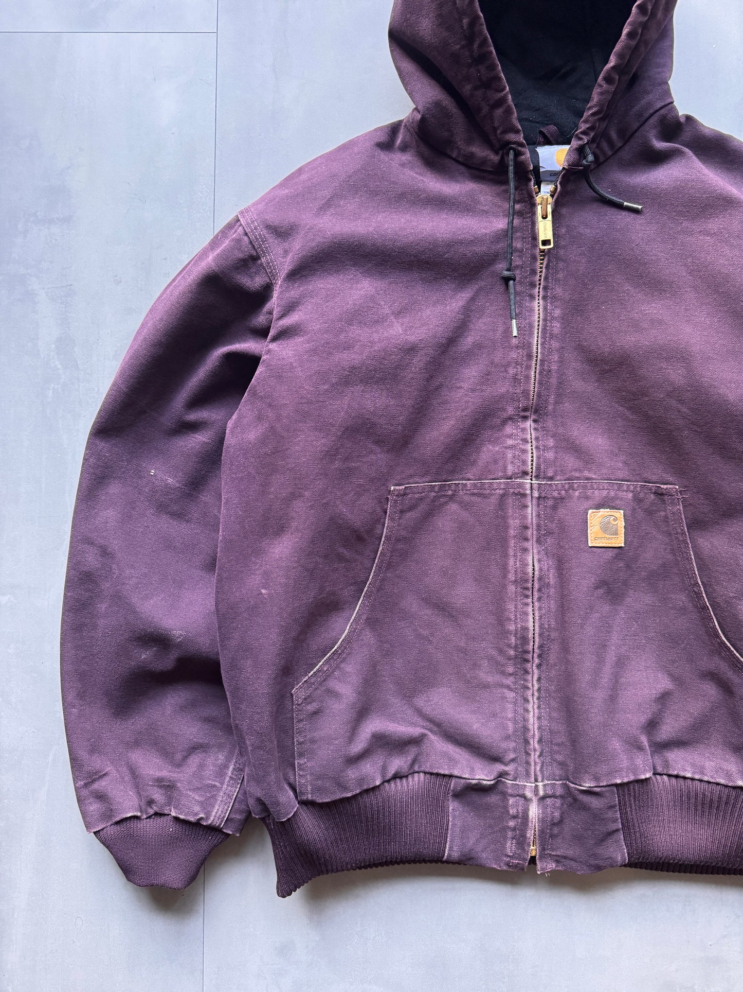 VINTAGE CARHARTT LILAC ACTIVE JACKET - LARGE
