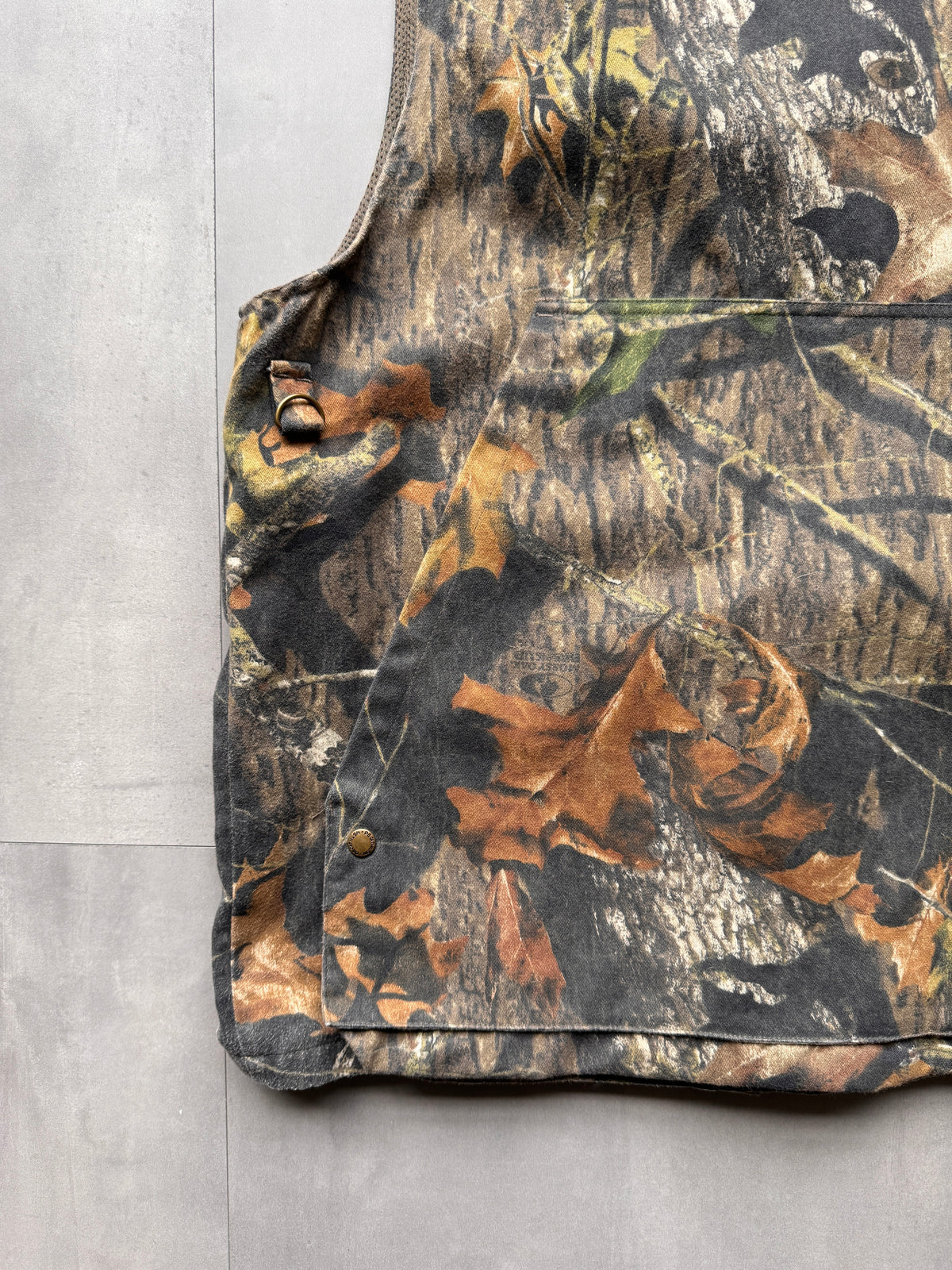 VINTAGE GEOLOGIC REALTREE GILET - LARGE