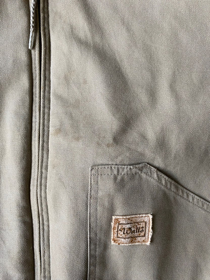 VINTAGE WALLS FADED GREY ACTIVE JACKET - XL