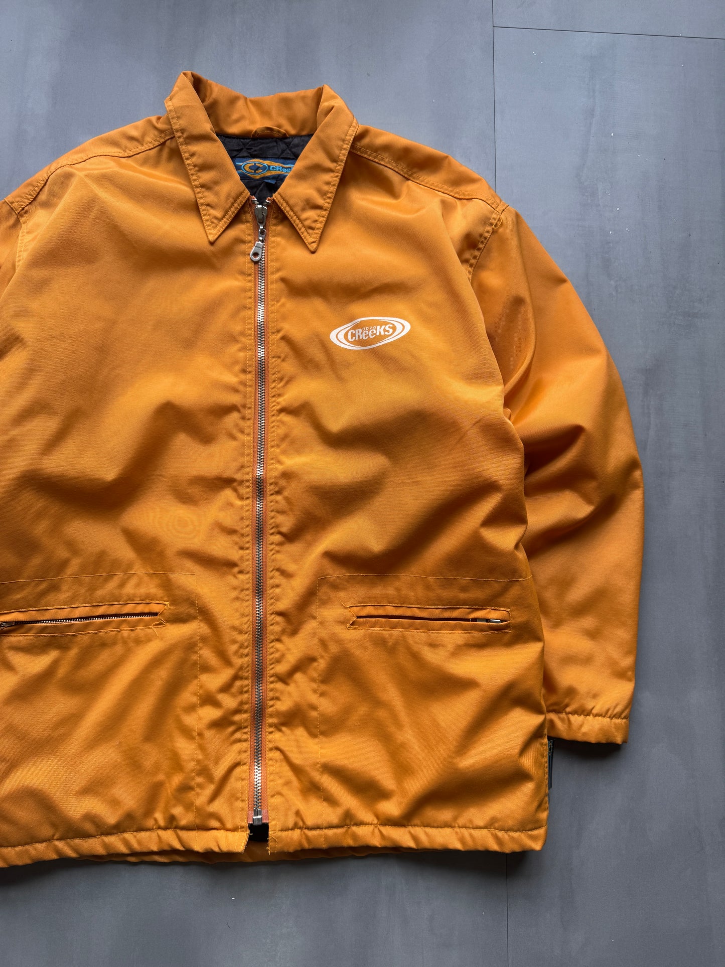 VINTAGE CREEKS ORANGE JACKET - L