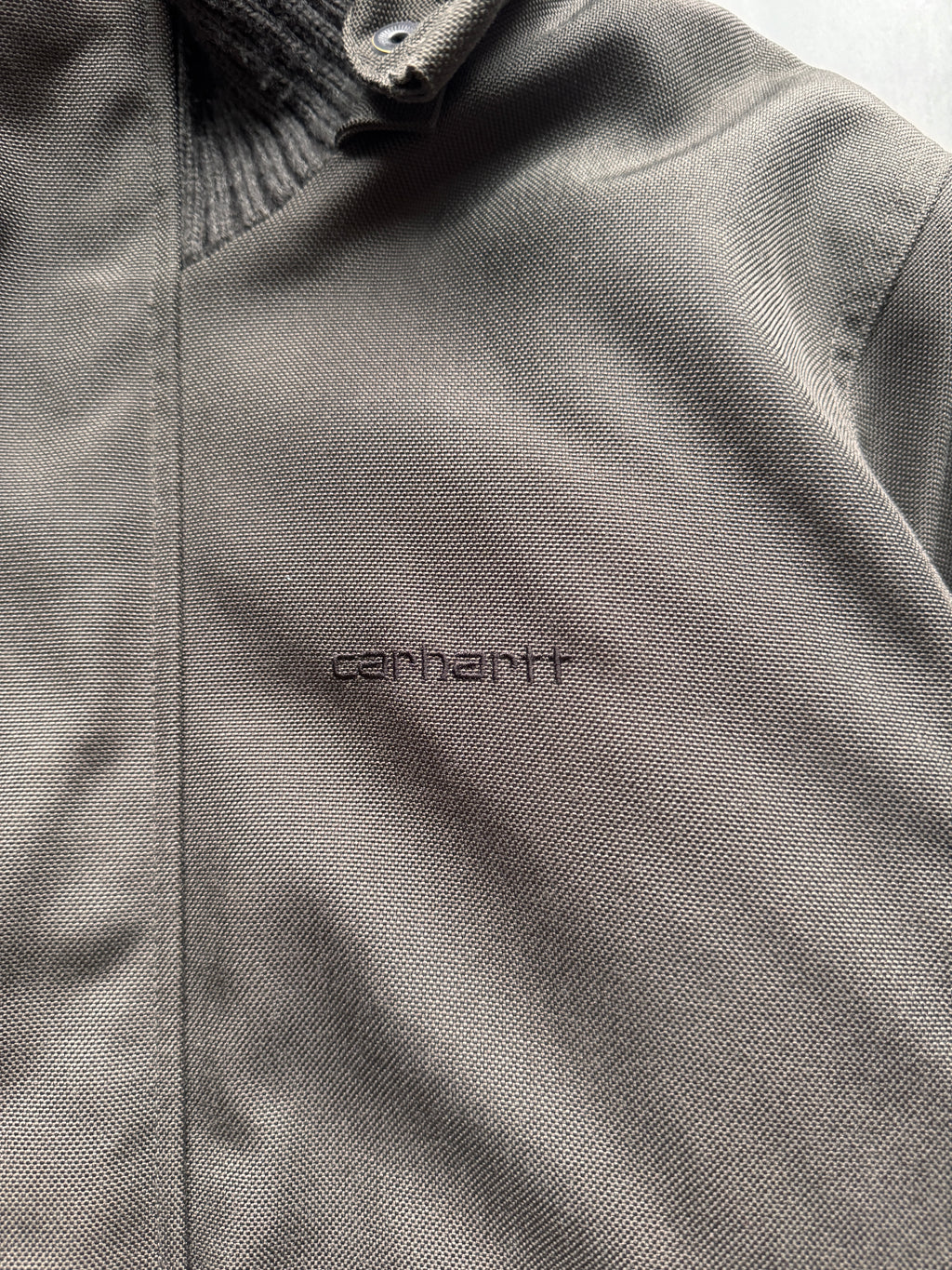 VINTAGE CARHARTT GREY/GREEN JACKET - M