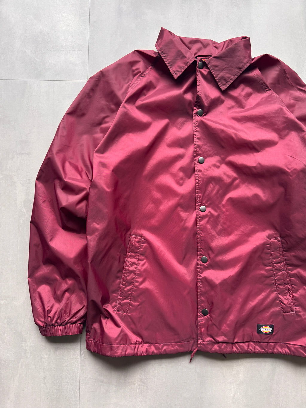 VINTAGE DICKIES LIGHTWEIGHT RED JACKET - M