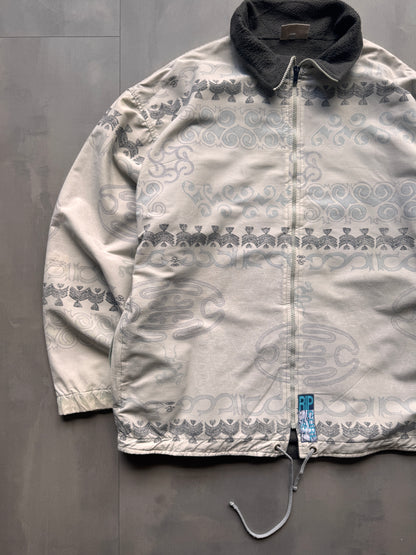 VINTAGE RIPCURL WHITE JACKET - XXL