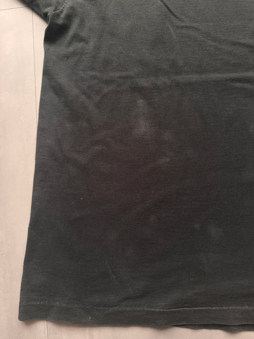 VINTAGE YMCA BLACK TEE - XL