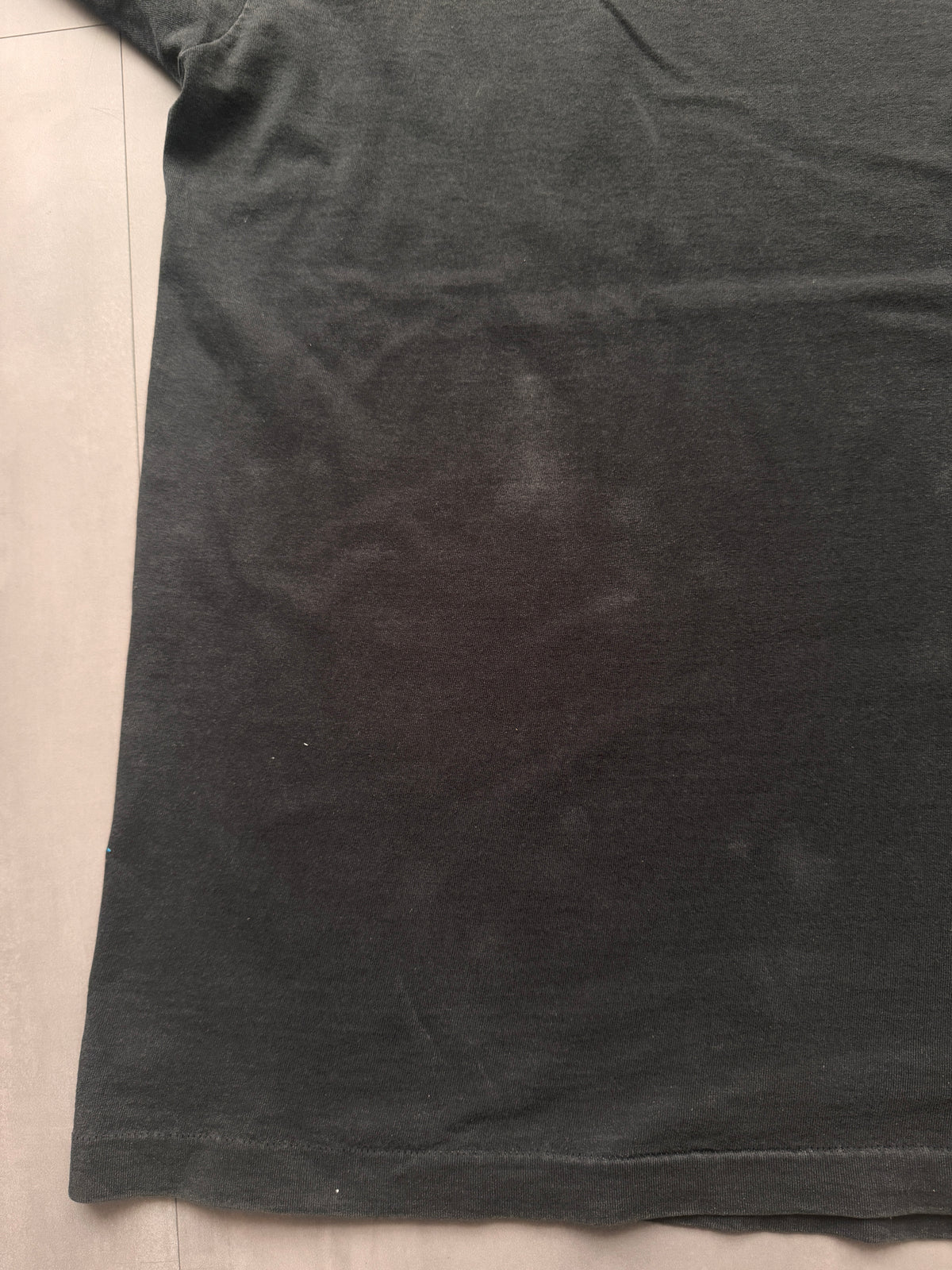 VINTAGE YMCA BLACK TEE - XL