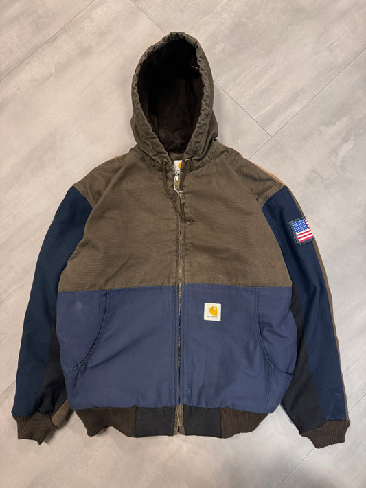 REWORKED CARHARTT ACTIVE JACKET - LARGE