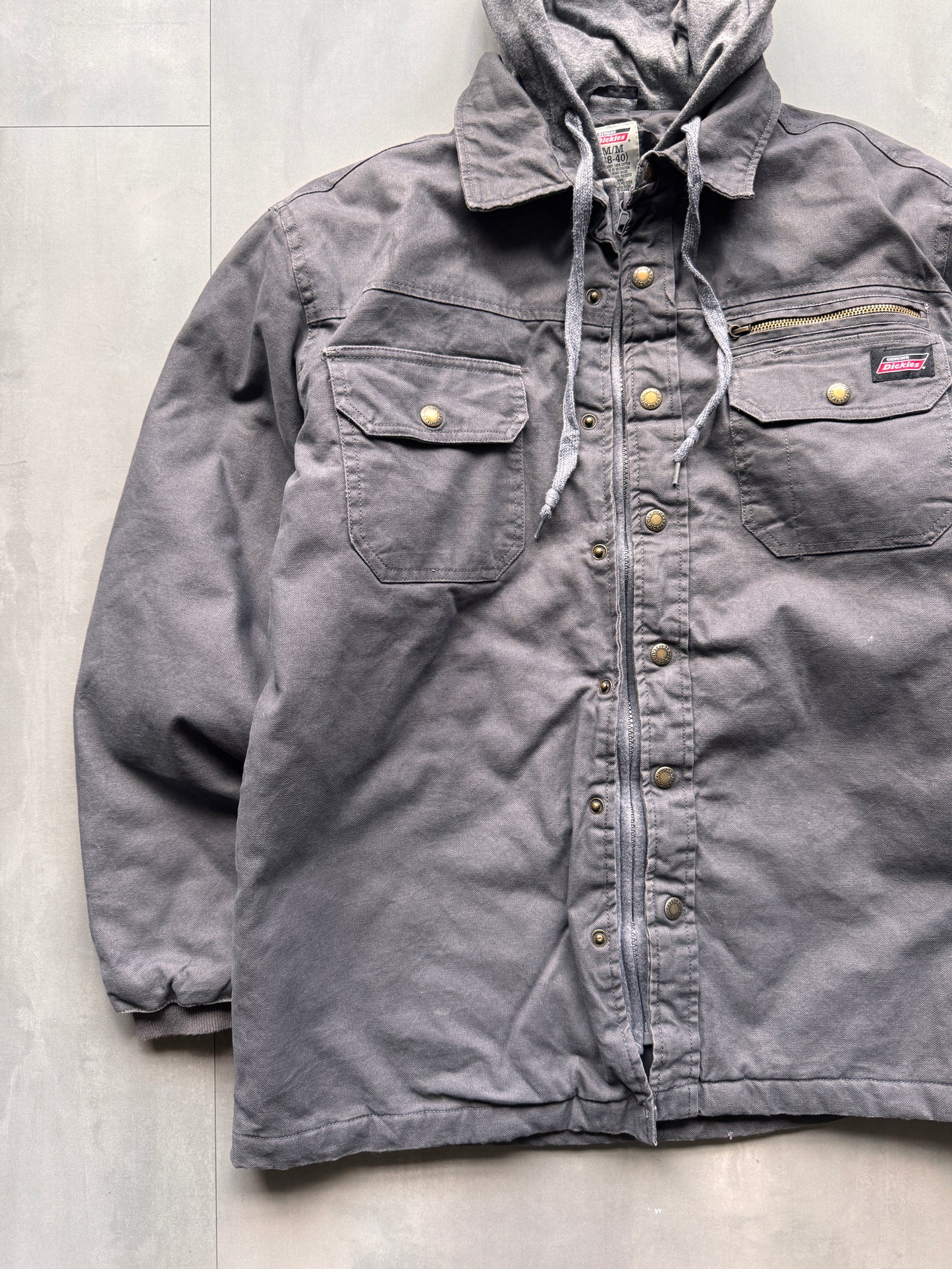 VINTAGE DICKIES GREY JACKET - M