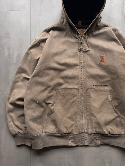 VINTAGE GOLDEN HARVEST FADED GREY ACTIVE JACKET - XL