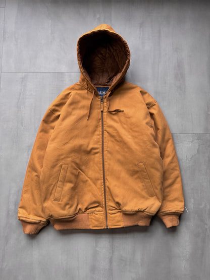 VINTAGE TAN ACTIVE JACKET - XLARGE/XXLARGE